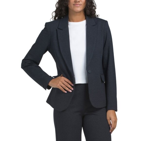 RACHEL ZOE Navy Combo Blazer - Picture 1 of 2